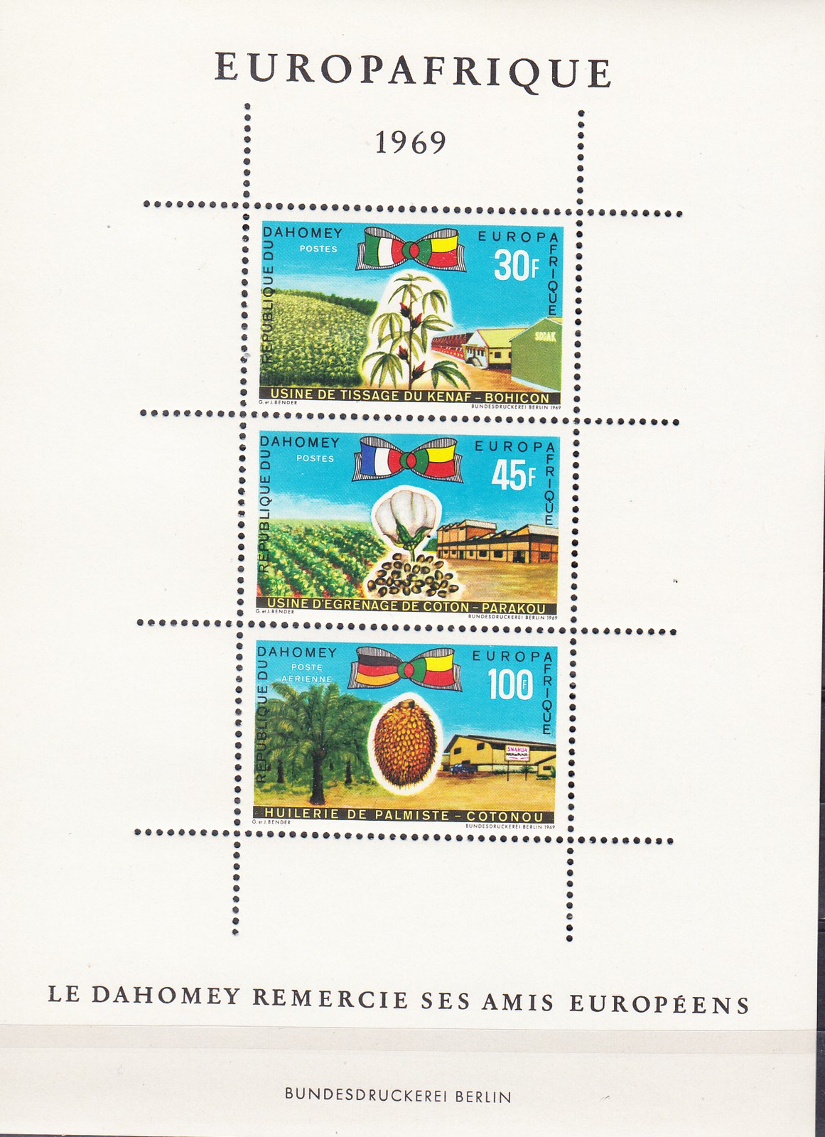 W DAHOMEY C105 EUROPAFRIQUE