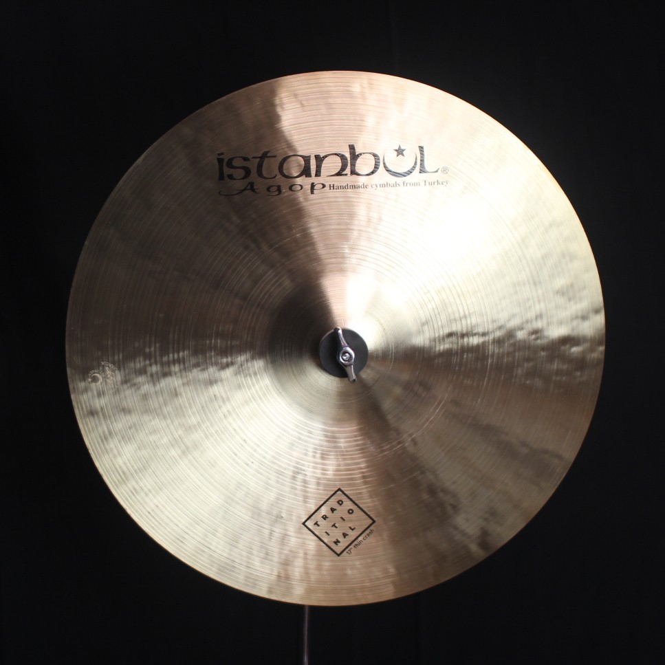 Istanbul Agop 17" Traditional Thin Crash - 1095g (video demo)