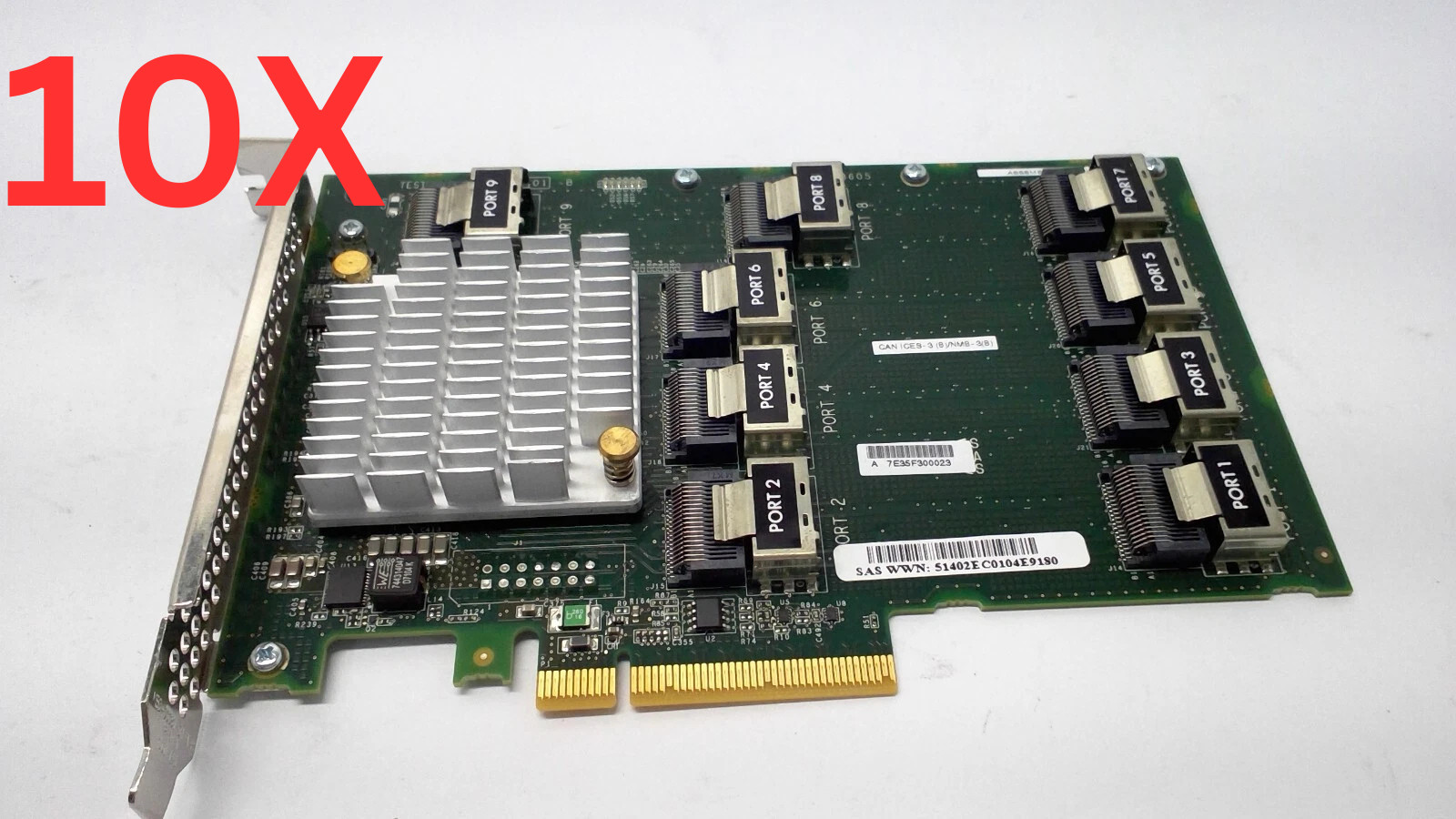 LOT OF 10 HP 876907-001 727252-002 727252.CPQ PCI EXPRESS 3.0 x8 EXPANDER CARD