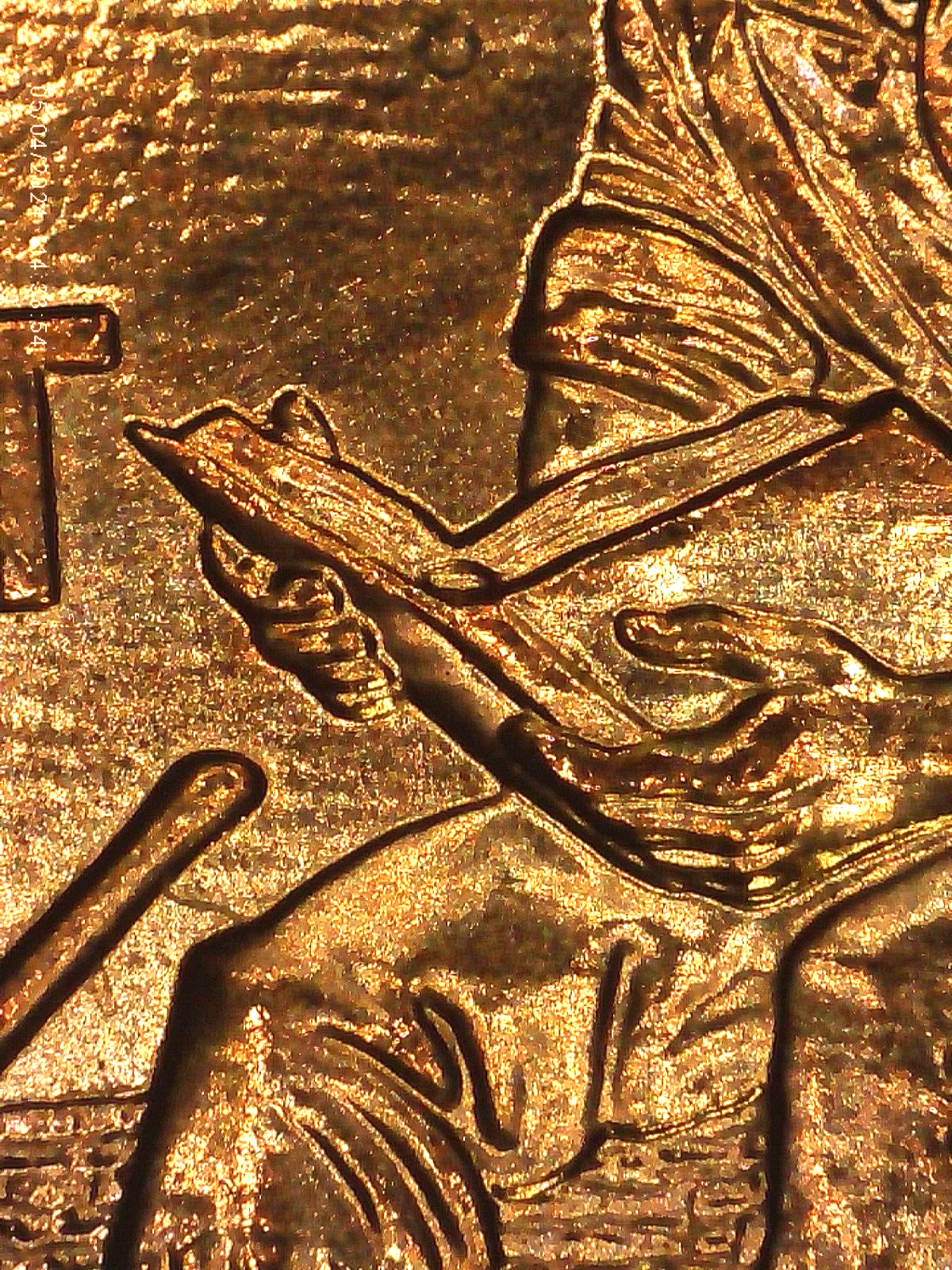 2009 P BU FY DOUBLED DIE REVERSE ERROR WDDR-033