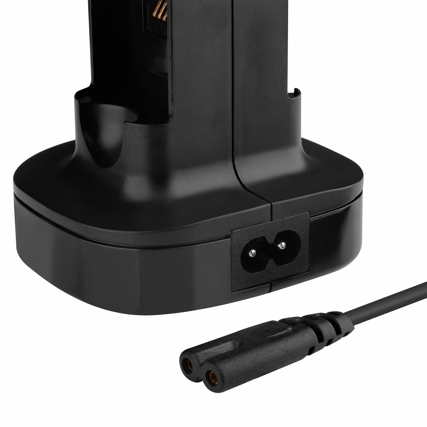 Rechargeable Batteries Pack+ Charger Dock For Xbox 360 Wireless Controller Black