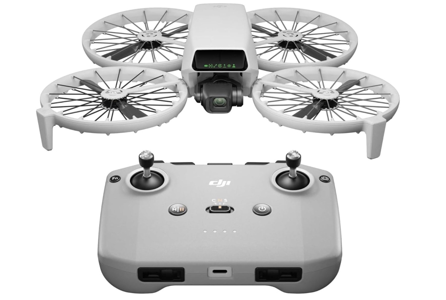 DJI Flip Foldable Propeller Guard Drone Under 249g 4K 60fps HDR 31min O4 13km
