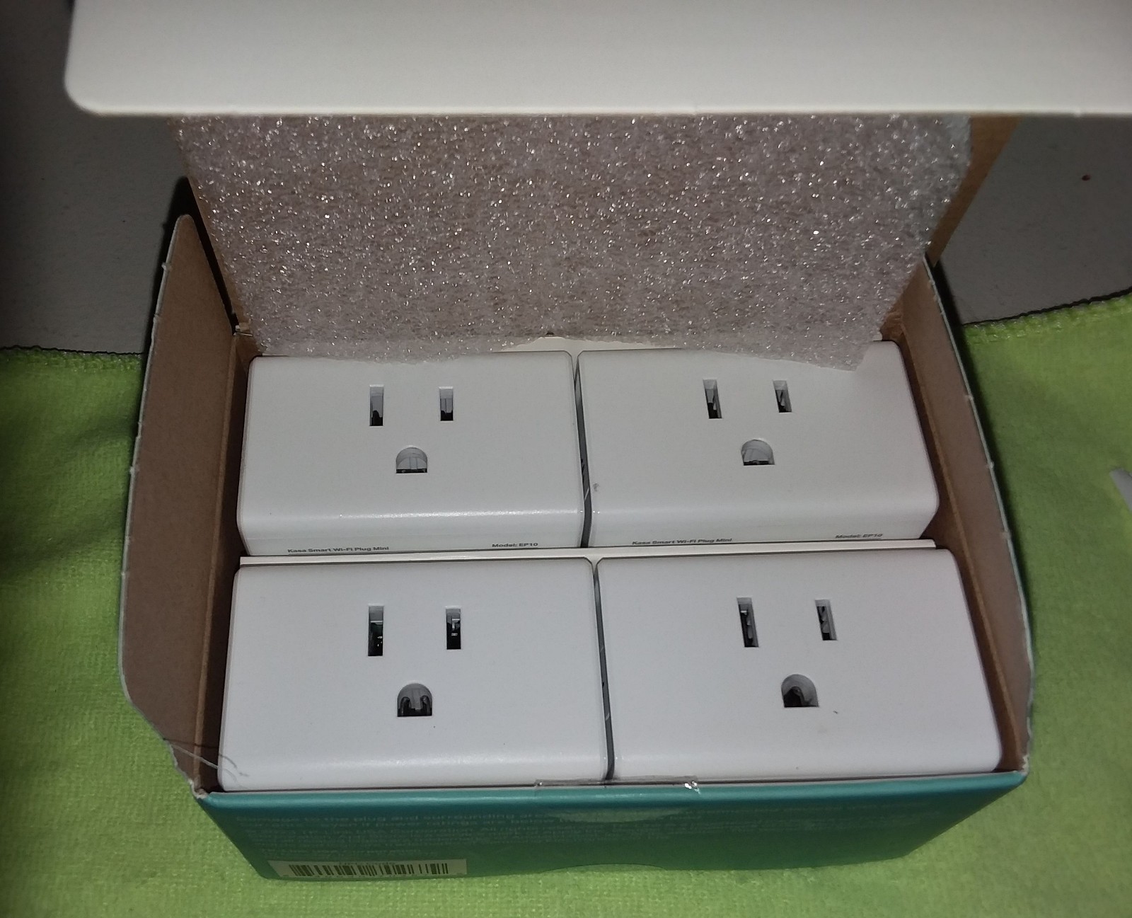 TP-Link Kasa Smart Wi-Fi Plug Mini 4-Pack (EP10P4)