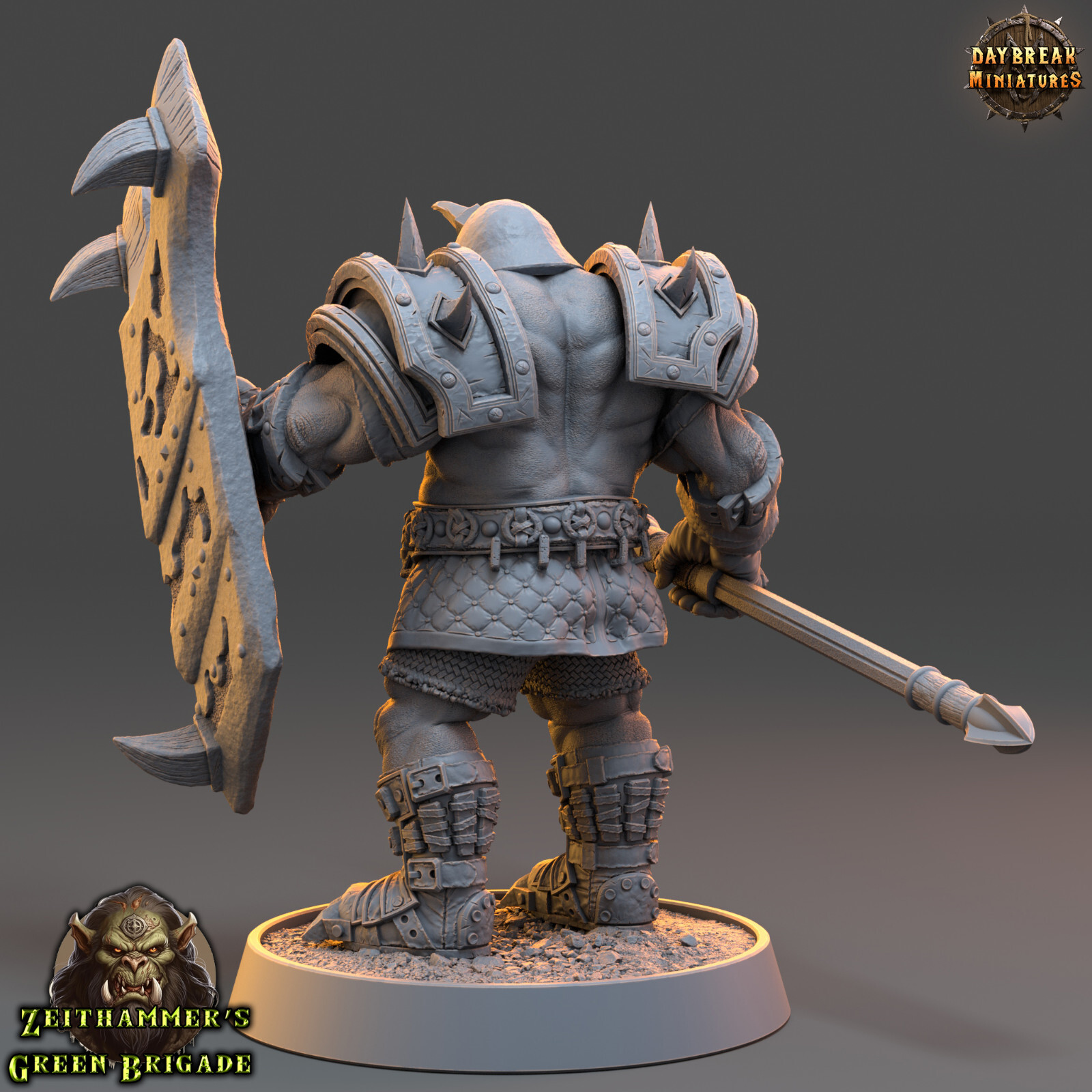 Orc Defender Harrer | DayBreak Miniatures |