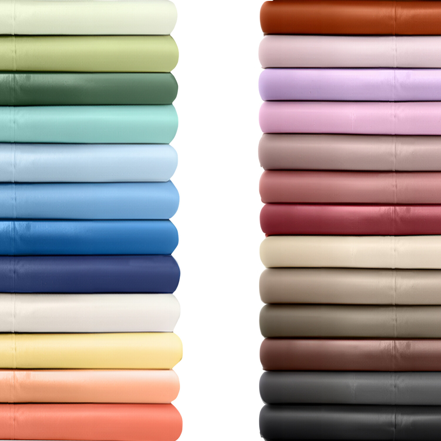Hotel Luxury Single Flat Sheet Only, Soft Top Sheet by CGK Linens
