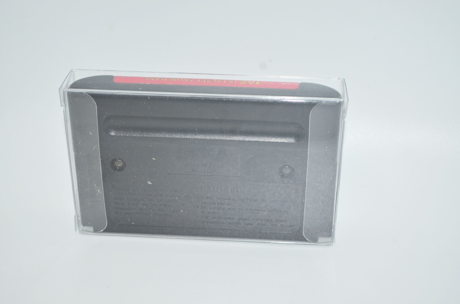 5 Plastic Protective Protector Cases Sleeves Display For Sega Genesis Cartridge