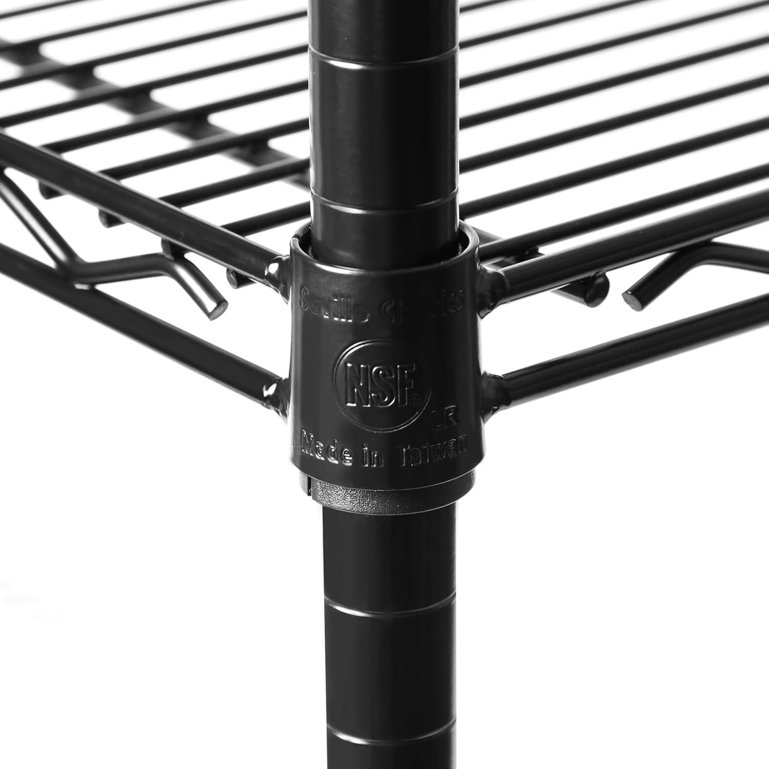 Seville Classics Ultradurable Heavy Duty NSF Solid Steel Wire Rack Storage Unit,