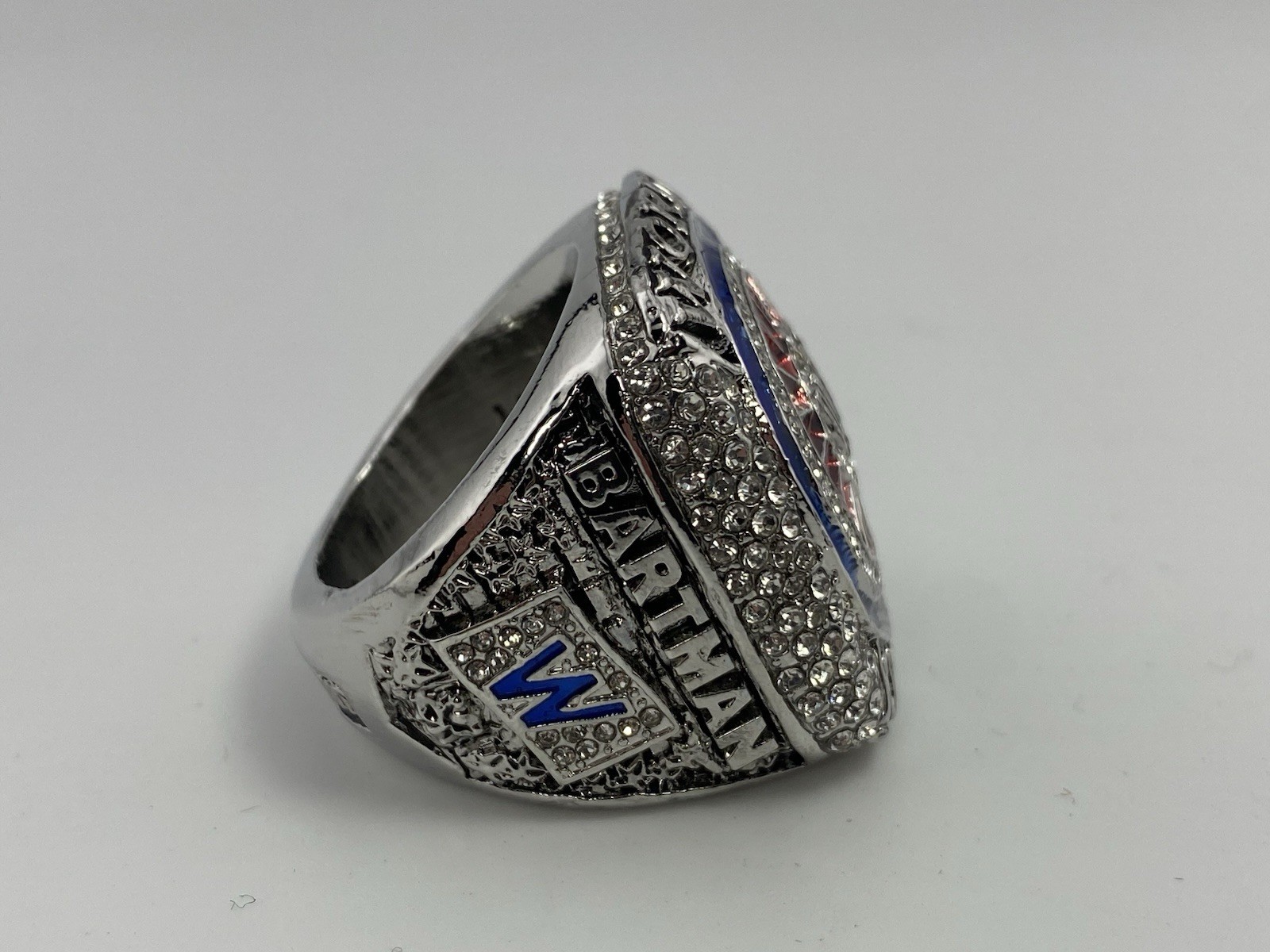 Chicago Cubs 2016 World Series Championship Ring - Steve Bartman