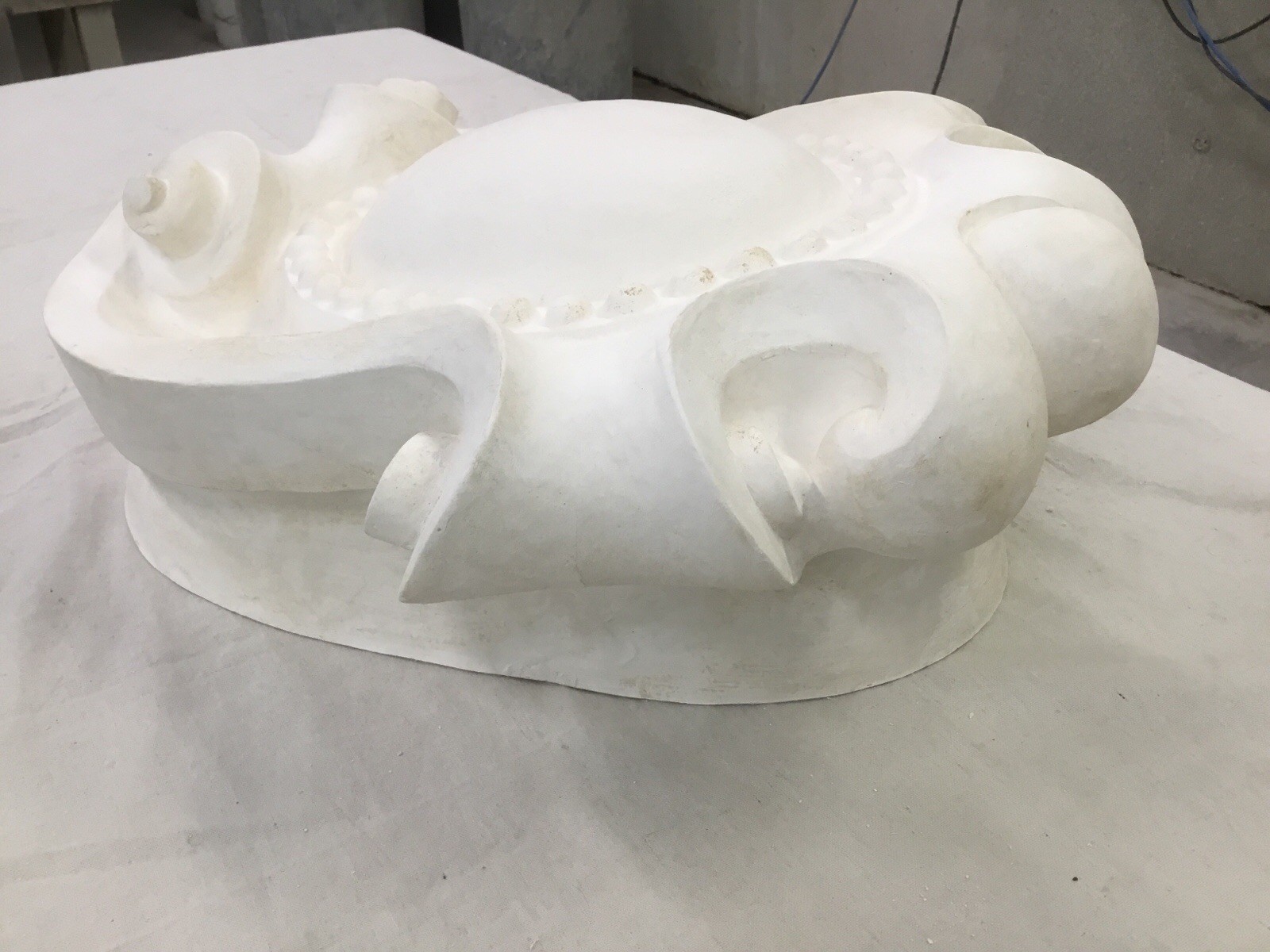 Architectural Shield Mold For Concrete And Plaster