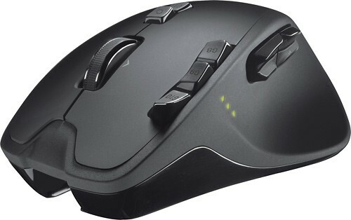 Upgraded Logitech G700s G700 Wireless Wired Rechargeable Gaming Mouse 13 Buttons