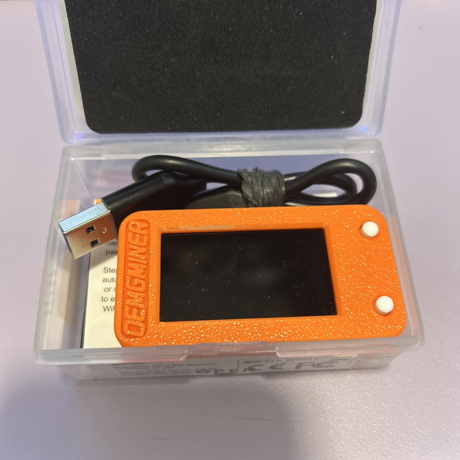 NerdMiner V2 Pro 250KH/s T-Display S3 Bitcoin Solo Lottery Miner - Low Power