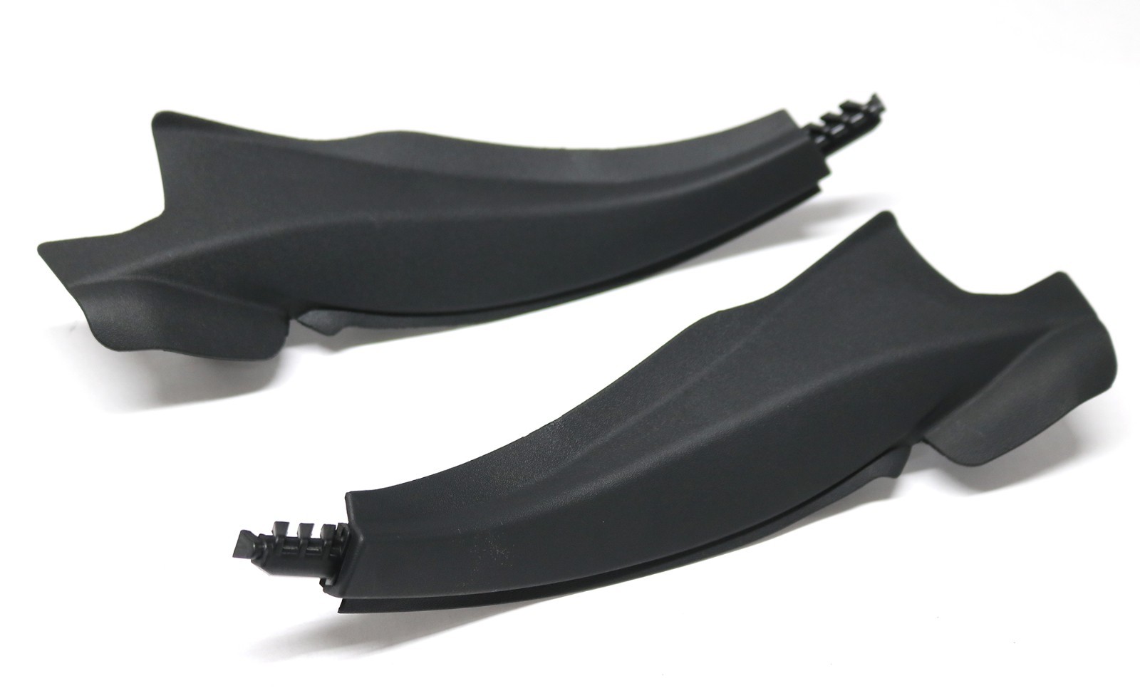 New Wiper Cowl Trim Panel Side End Caps / For 2019-2025 Ram Truck 2500 3500
