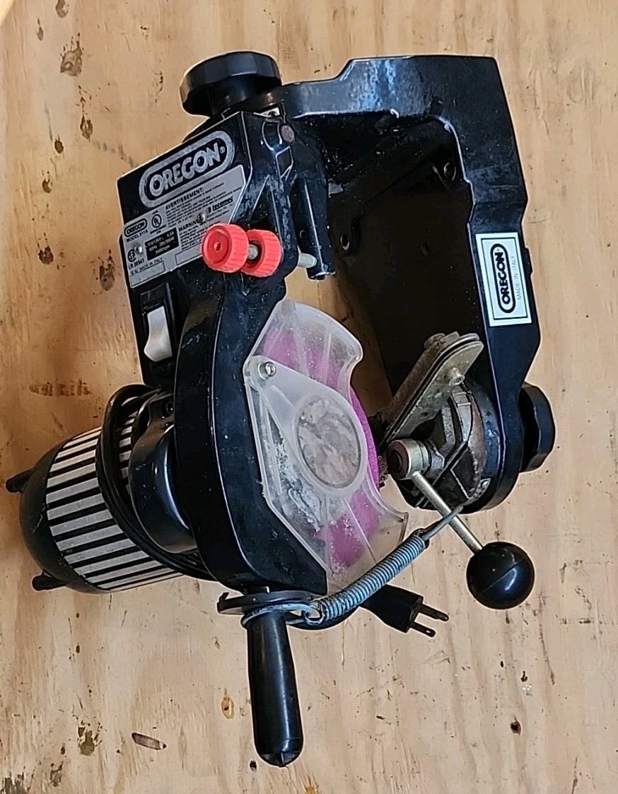 Oregon 511A Chainsaw Sharpener - RARE - Italy - 👍