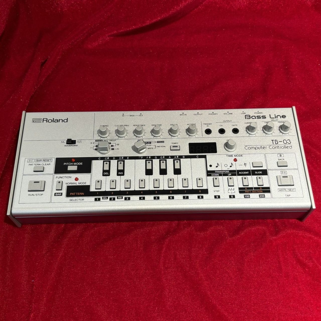 Roland TB-03 Boutique Bass Line Synthesizer ACB TB303 Acid House w/ Box Japan