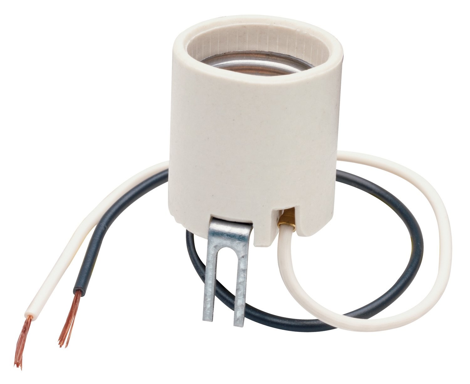 Legrand-Pass & Seymour 8052CC10 660W 250V Medium Base A26 Porcelain White