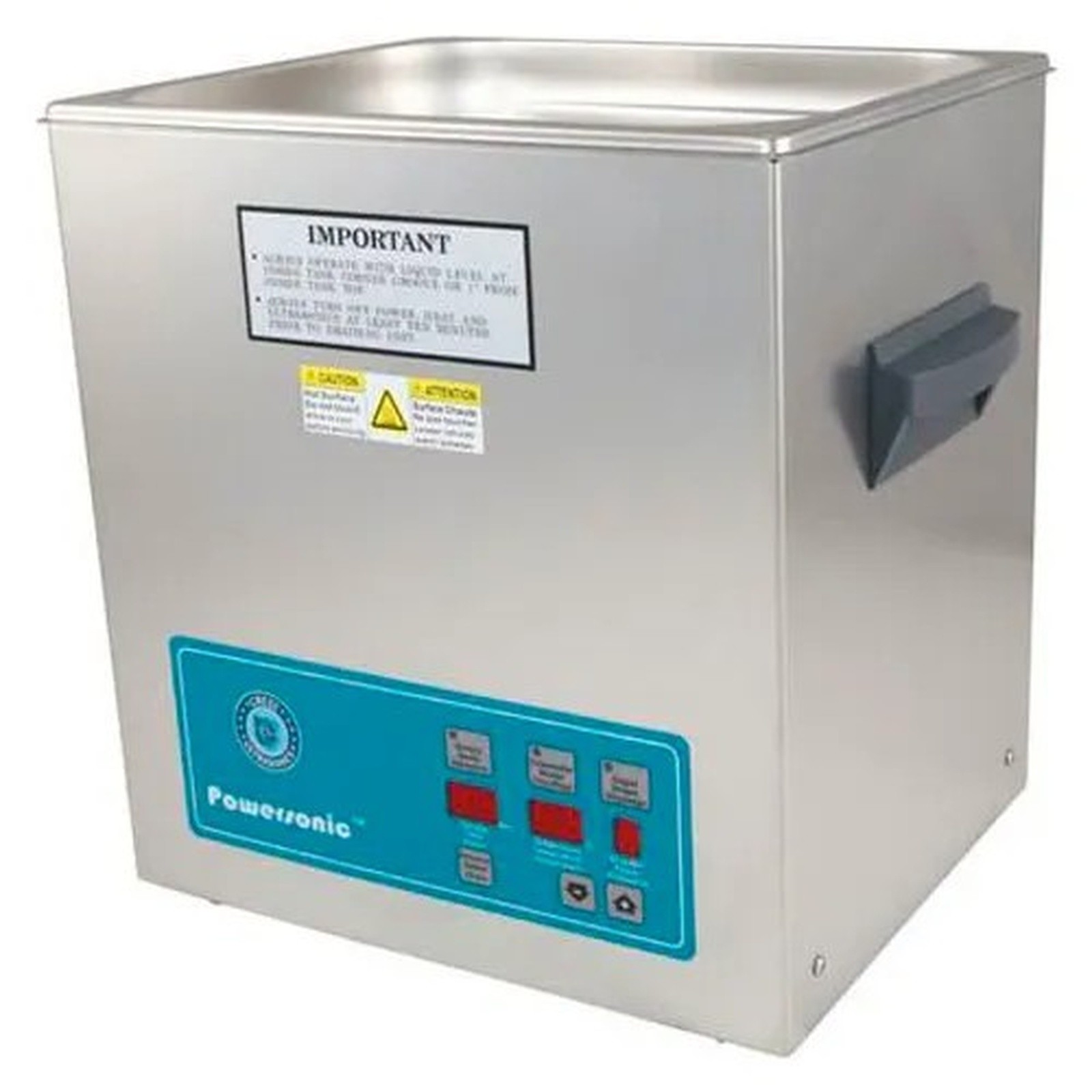 Ultrasonic Table Top Part Cleaning System - Digital Timer/Heat/Power Control