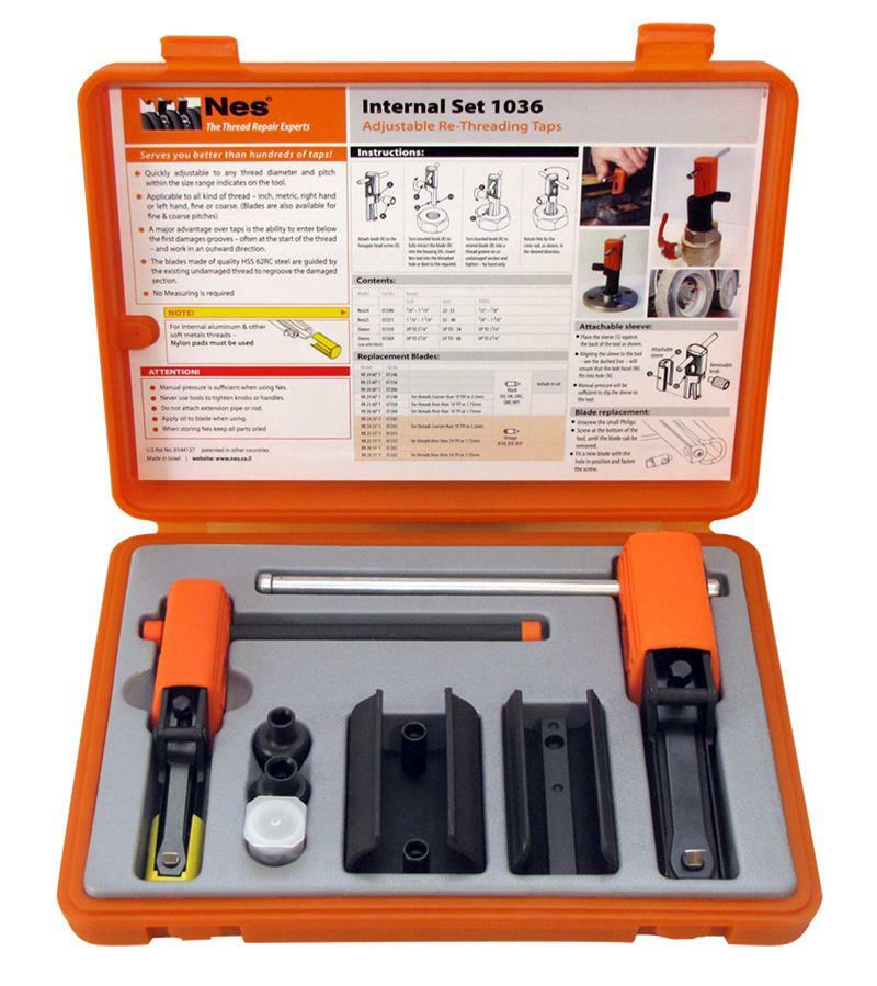 NES NES1036 Internal Thread Repair Kit, 7/8 to 2-5/8", 4-Piece