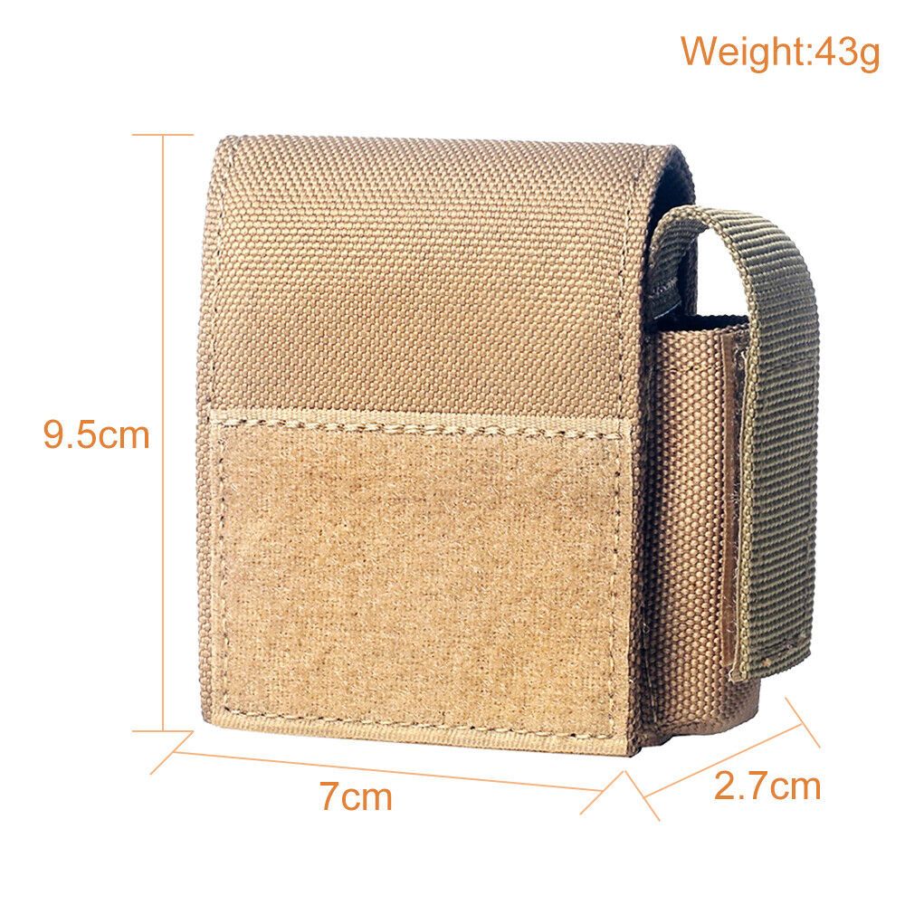 Molle Tactical Storage Cigarette Pouch Mini Wallet EDC Tool Gadget Waist Pack