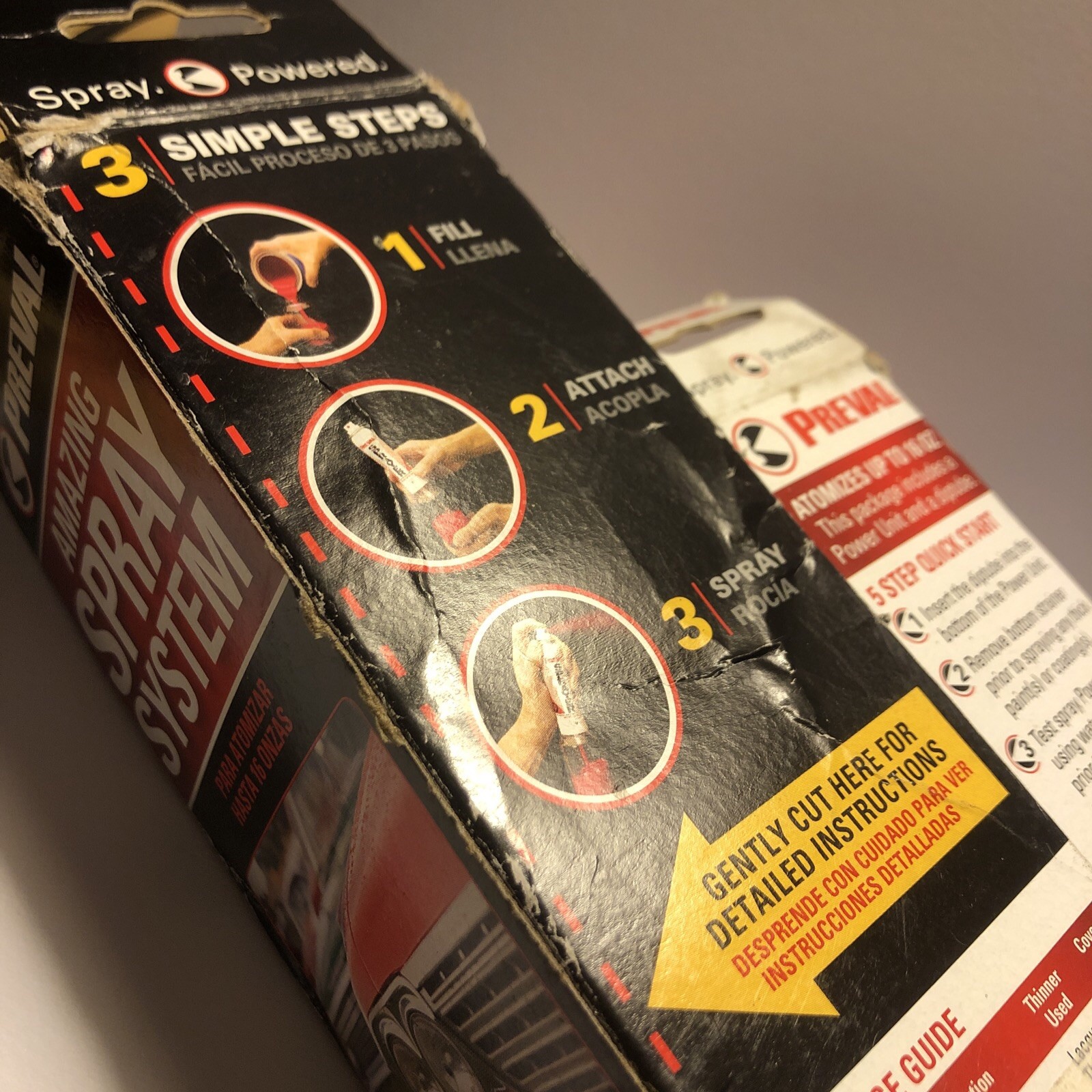Preval Spray System Kit + 1 Replacement Power Units NEW Open Box Paint Sprayer