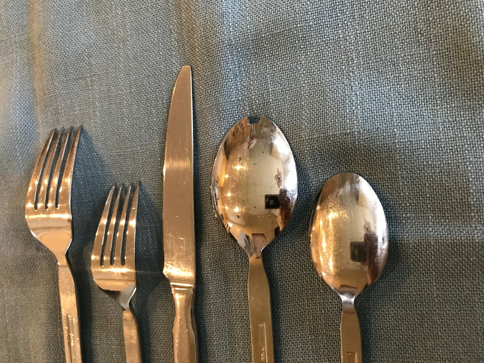 CAMBRIDGE SUTTAN GLOSSY STAINLESS FLATWARE PLAIN HDL SINGLES & GROUPS - CHOICE