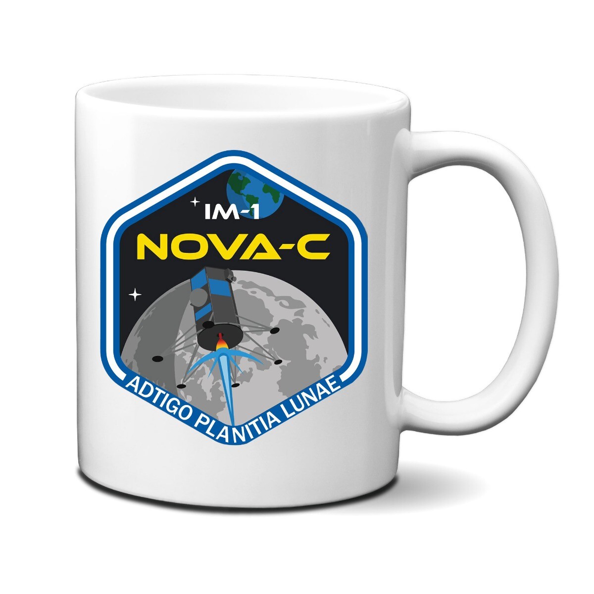 IM-1 Mission Nova-C Logo 11 oz Mug