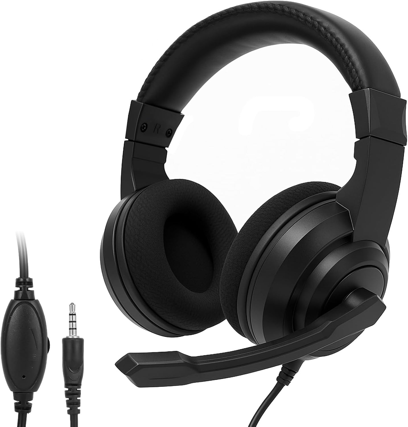 Audifonos Gamer con Microfono Para PC Conector 3.5 mm Auriculares con Cable NEW