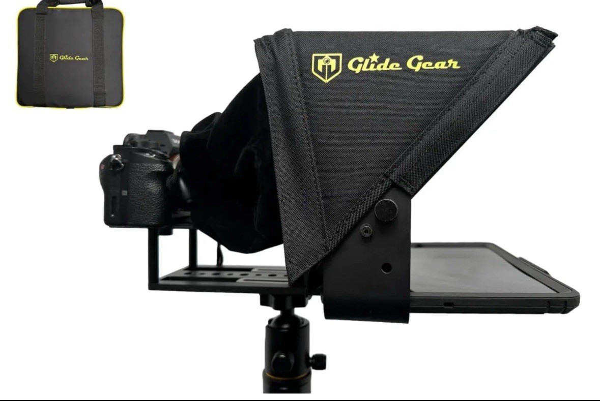 Glide Gear TMP100 Adjustable iPad/ Tablet/ Smartphone Teleprompter Opened Box
