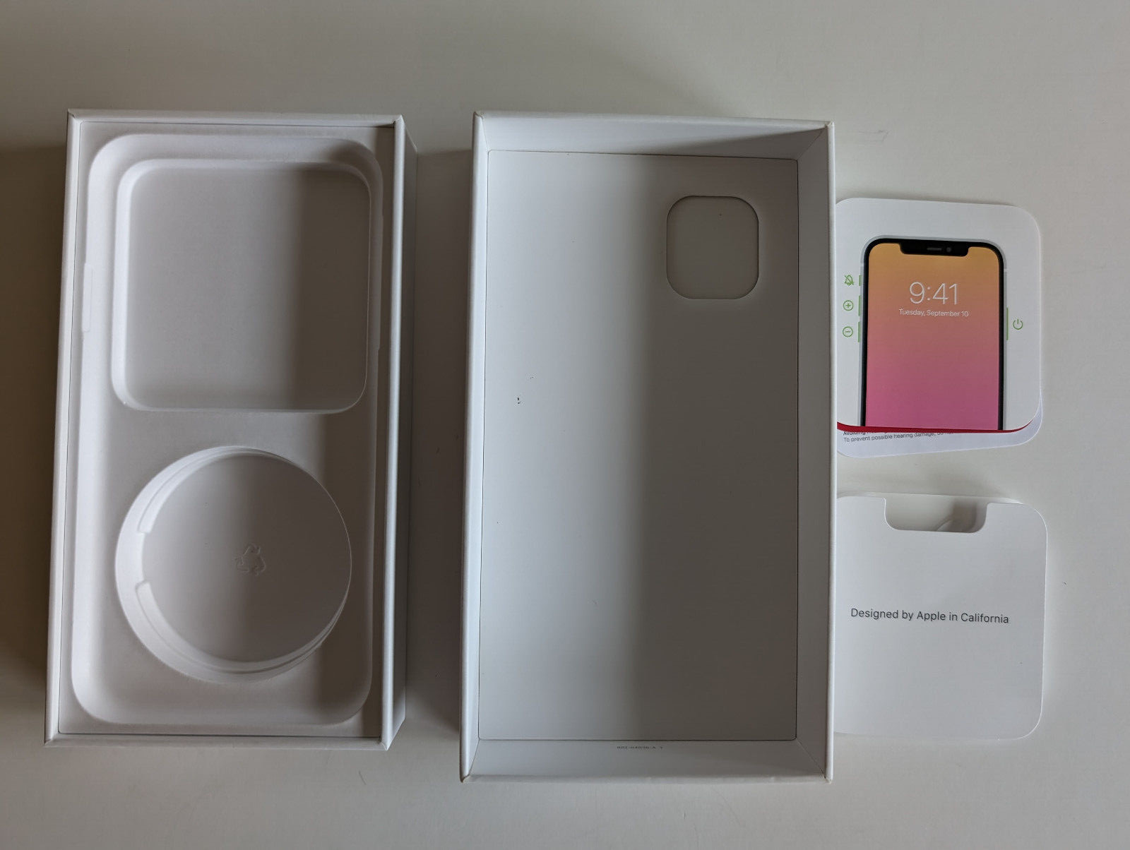 Apple iPhone 11 Red 64GB BOX ONLY, includes one Apple sticker and some inserts