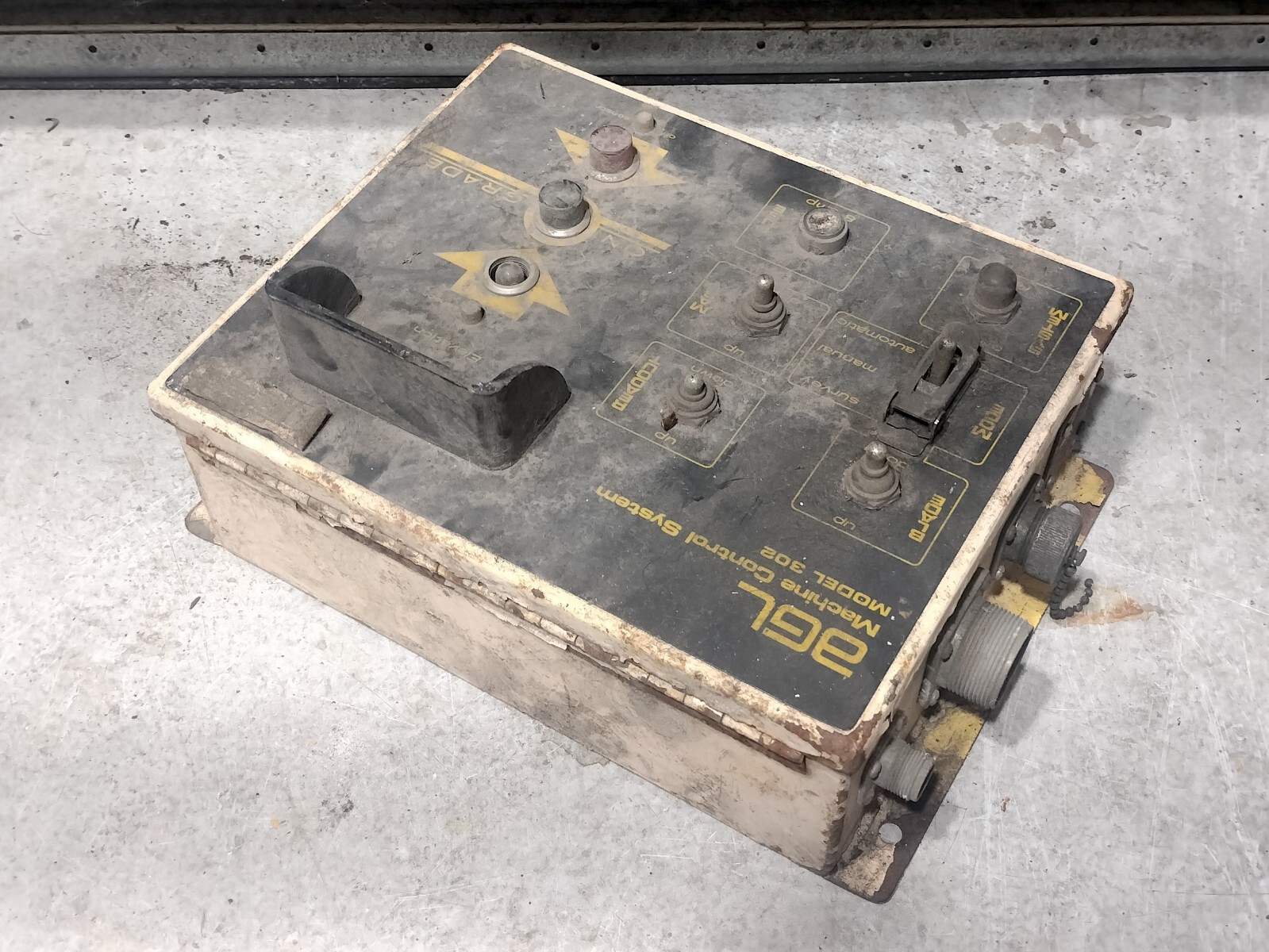 MCS AGL 302 Machine Control System Box Controller Laser Backhoe Dozer