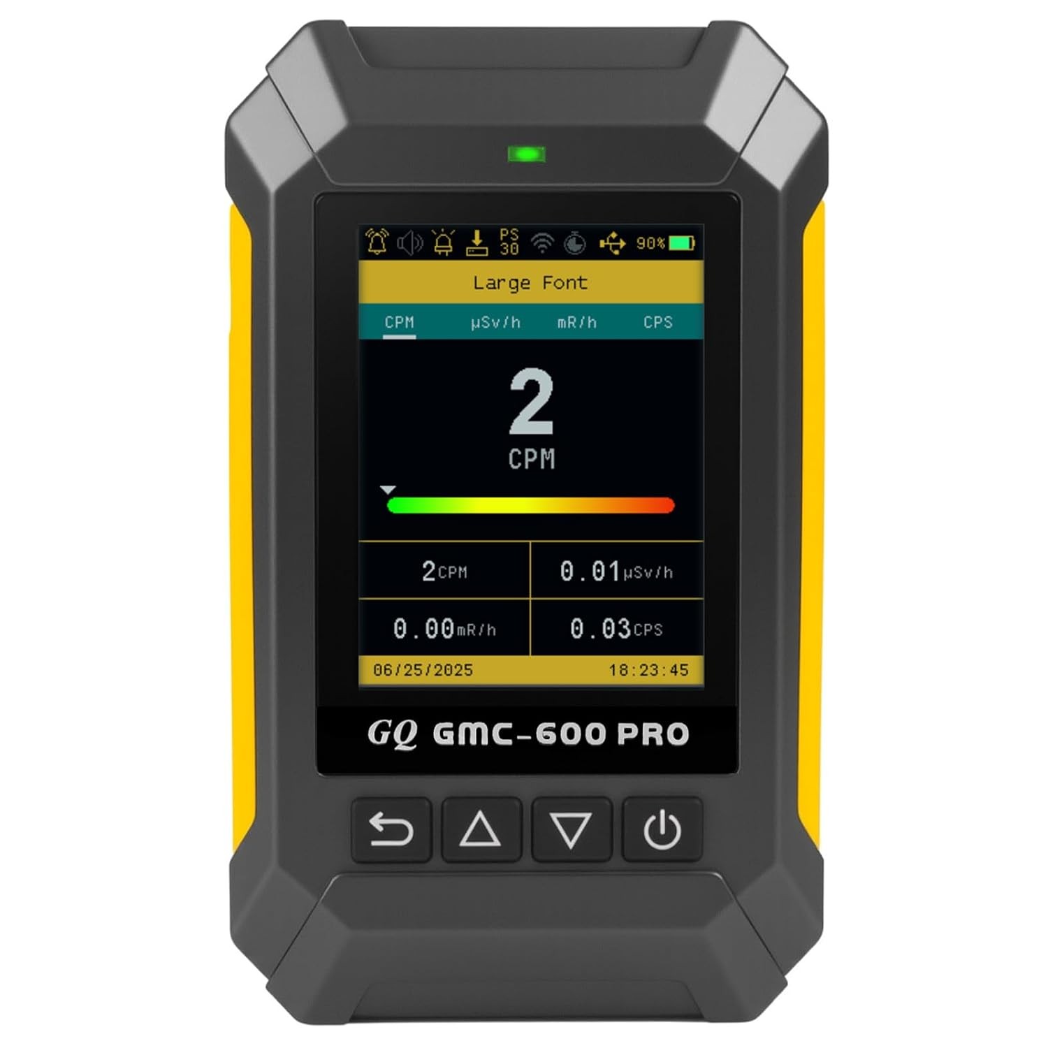 600 PRO Geiger Counter Nuclear Radiation Detector – Dosimeter Alpha Beta Gamma
