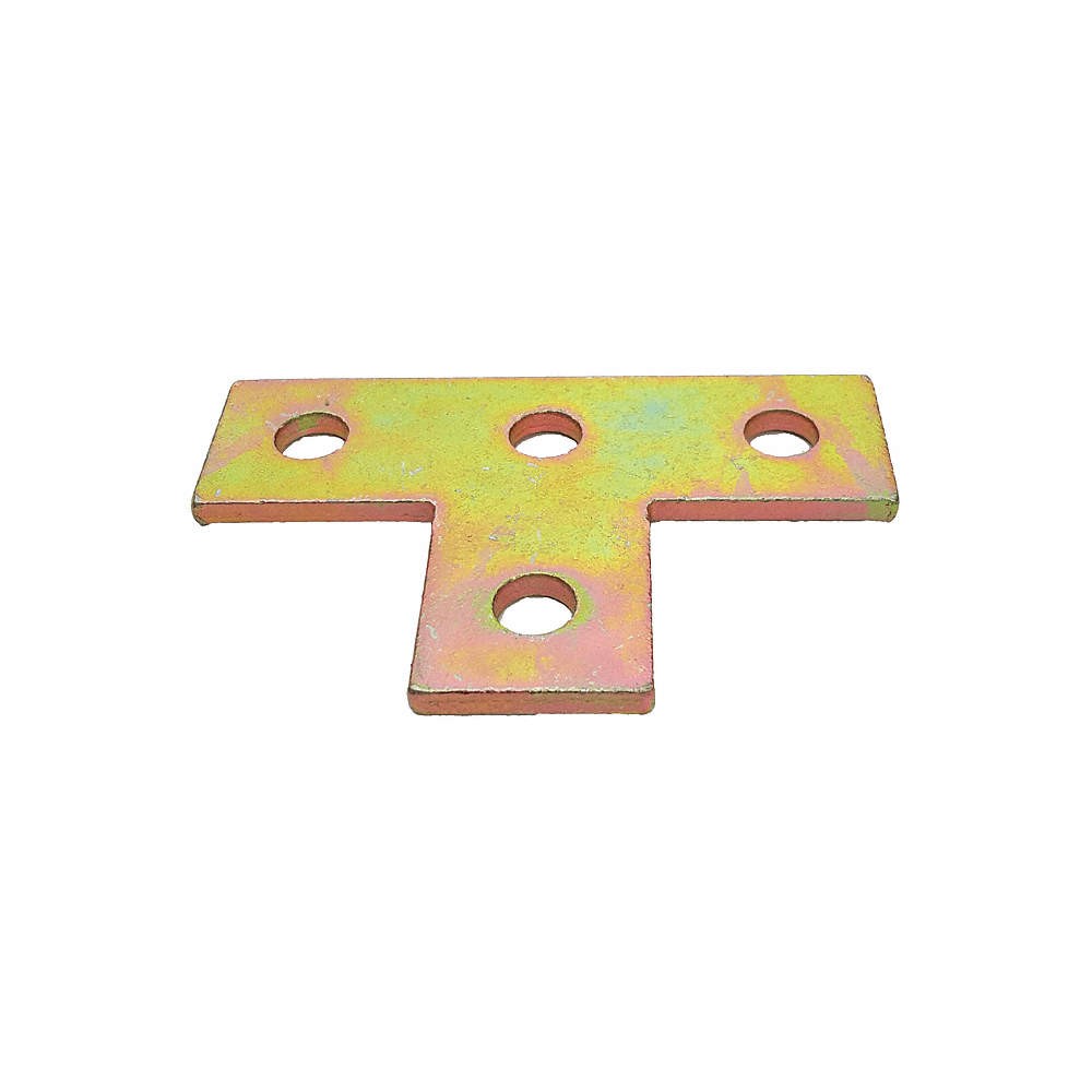 GRAINGER APPROVED V346Y Tee Plates,Steel 2HAF6