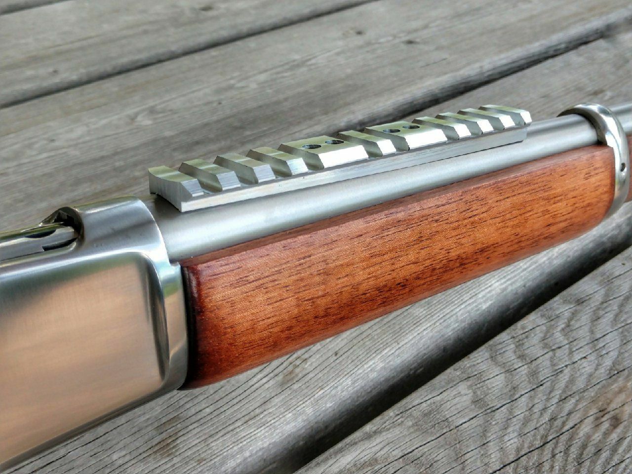 Rossi R92 Weaver / Picatinny Silver Scope Mount   NEW