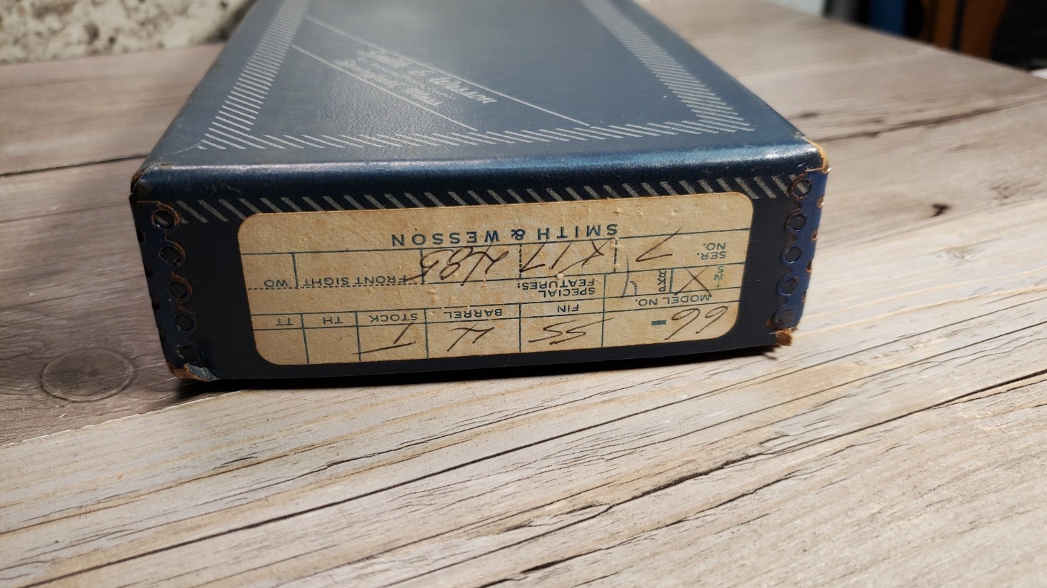 Smith & Wesson Model 66 Combat 357 Magnum, SS 4" Box & Paperwork Metal Corners