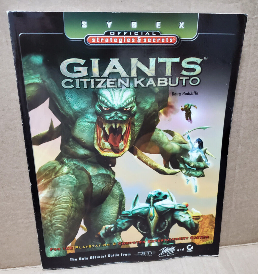 Giants Citizen Kabuto Strategy Guide Book