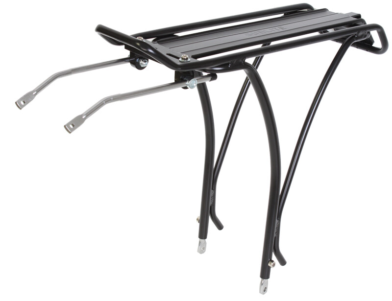 Sunlite Bicycle Gold Tec Lite Rear Rack Black 26" / 700c Adjustable Carrier Tour