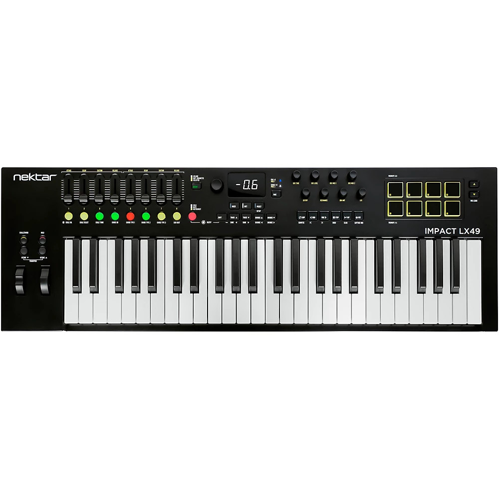 Nektar Impact LX49 mk3 MIDI Controller Black