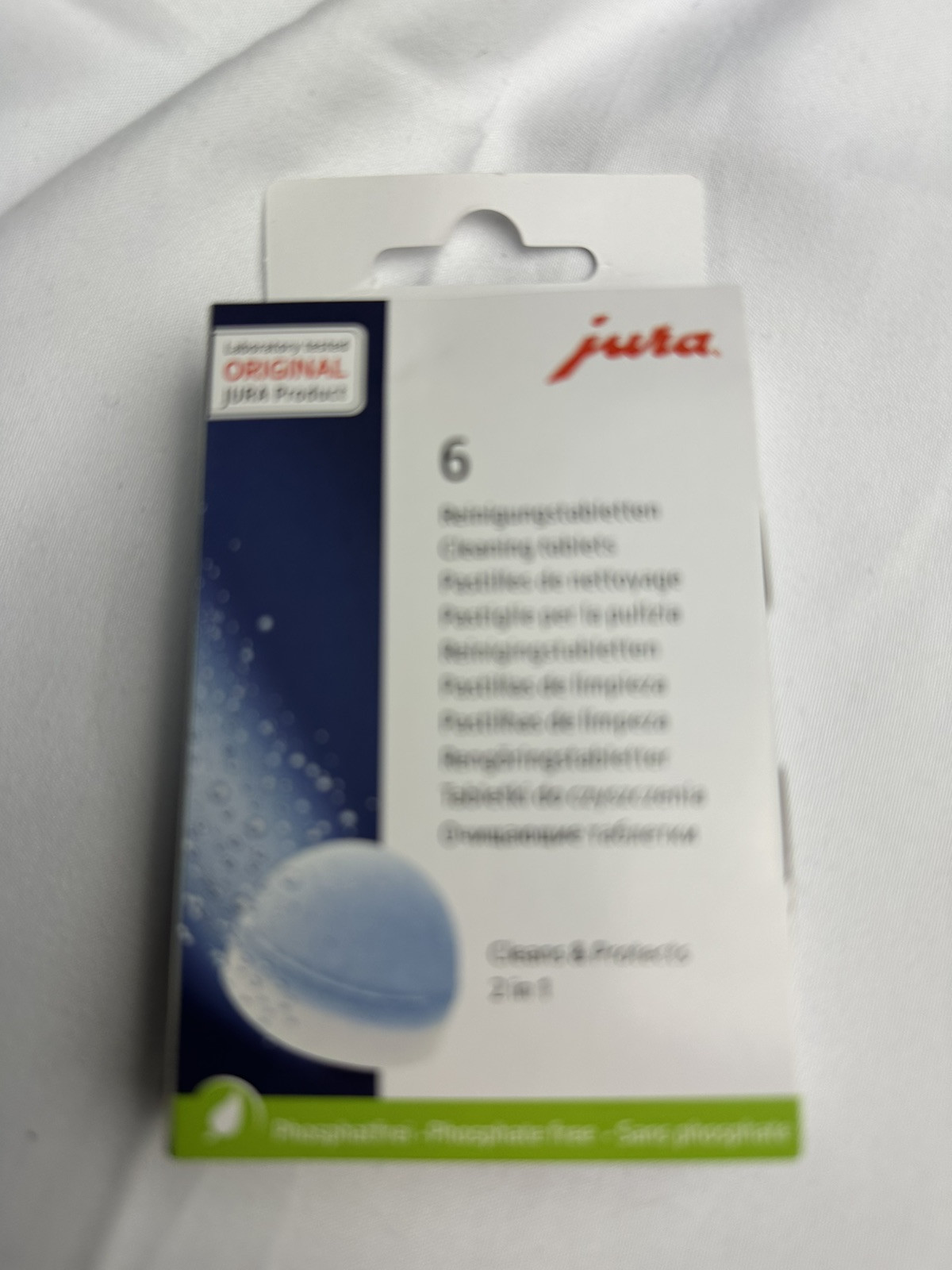 Cleaning Tablets for All Jura Automatic Coffee Machines 6-count | 24225