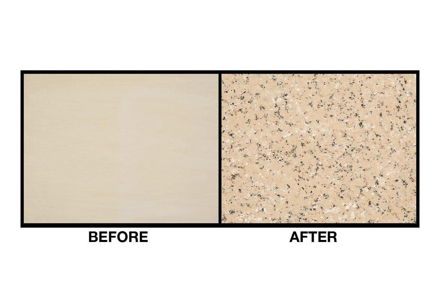 Granite Countertop Paint Kit - Sand Counter Refinishing Kit for Kitchen Bathroom