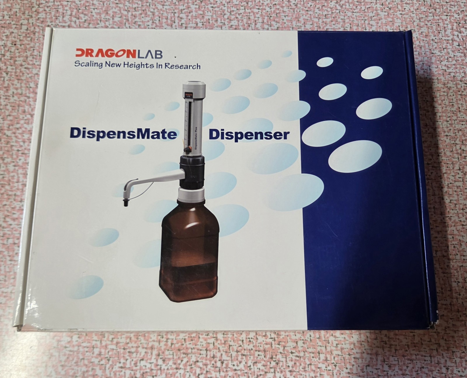 DragonLab DispensMate Plus Bottle Top Dispenser 5-50ml Lab Liquid Handling