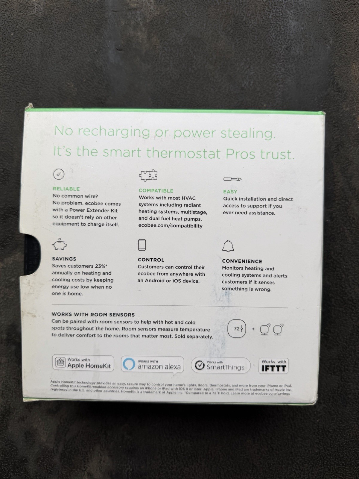 ecobee ecobee3 lite Smart Thermostat Programmable Wi-Fi App & Touch Control