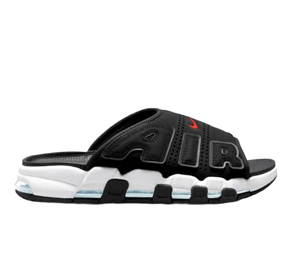 Nike Air More Uptempo Slide Black White FJ2707-001