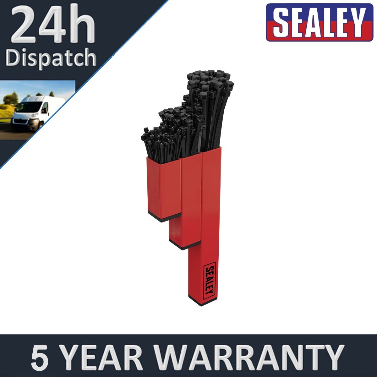 Sealey Magnetic Cable Tie Holder Red APCTH
