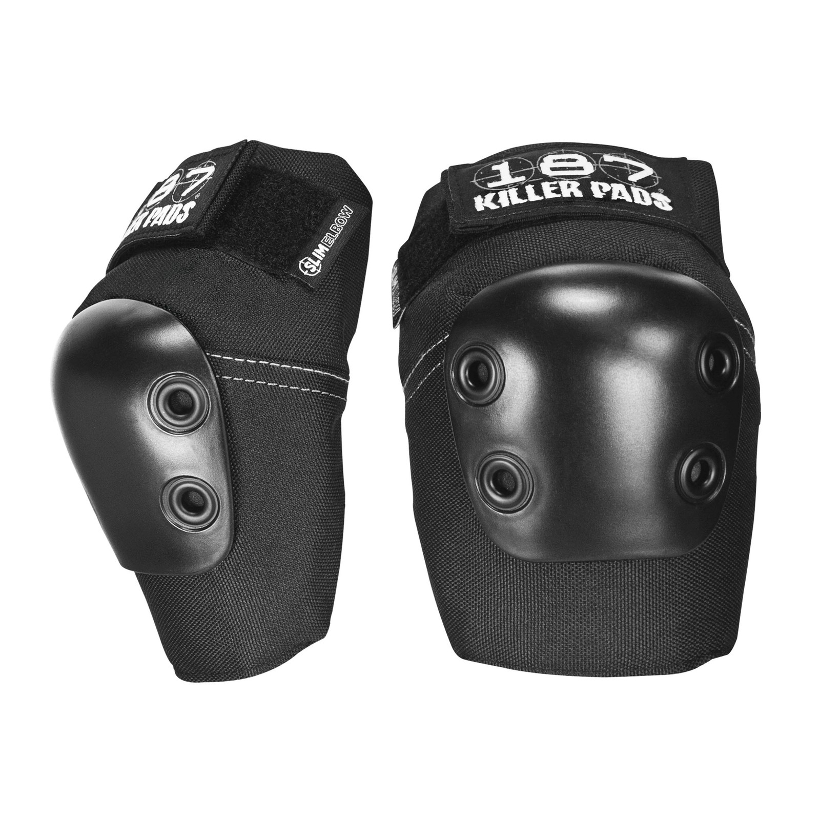 187 Killer Pads Slim Elbow Pad Black Large