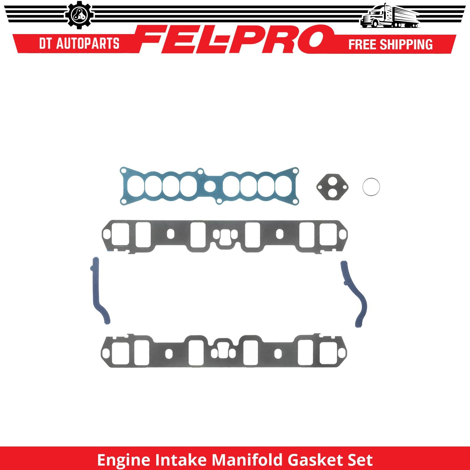 For 86-95 Ford Mustang Engine Intake Manifold Gasket Set Lower and Upper Fel-Pro