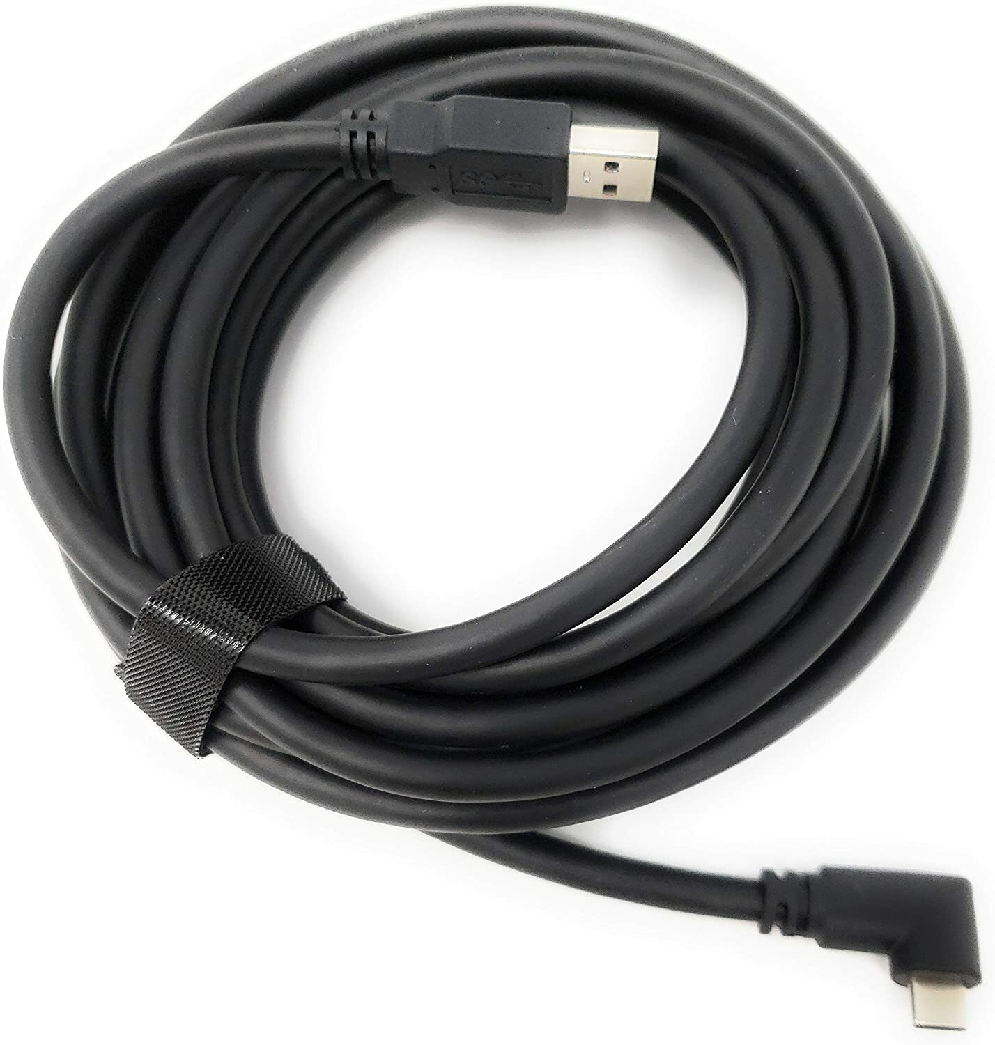 16ft/5M Link Cable for Meta Quest 2/3 Type-C Right Angle to USB A Charging Cord