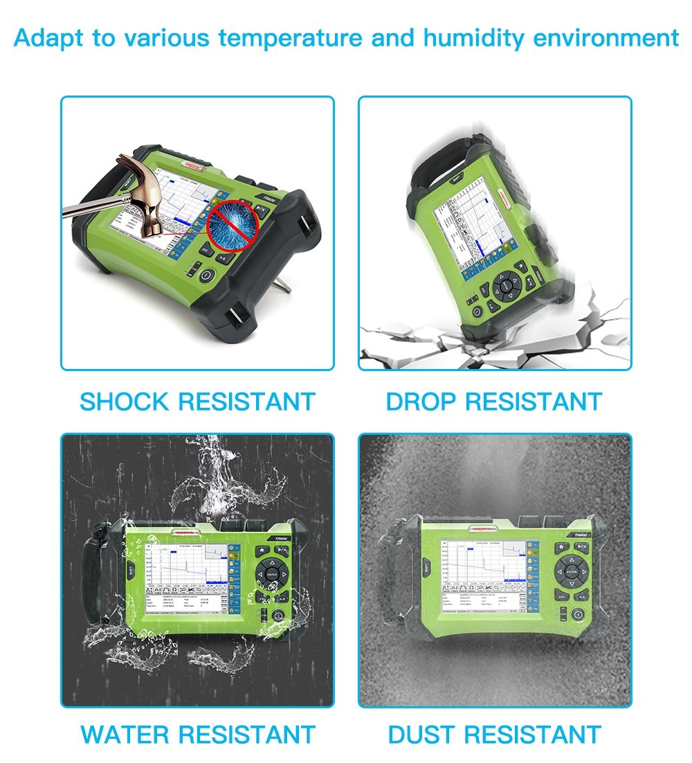 OrienTek 5.7 ' Touch Screen OTDR SM/MM/PON/MS Wavelengths Support Multi Language