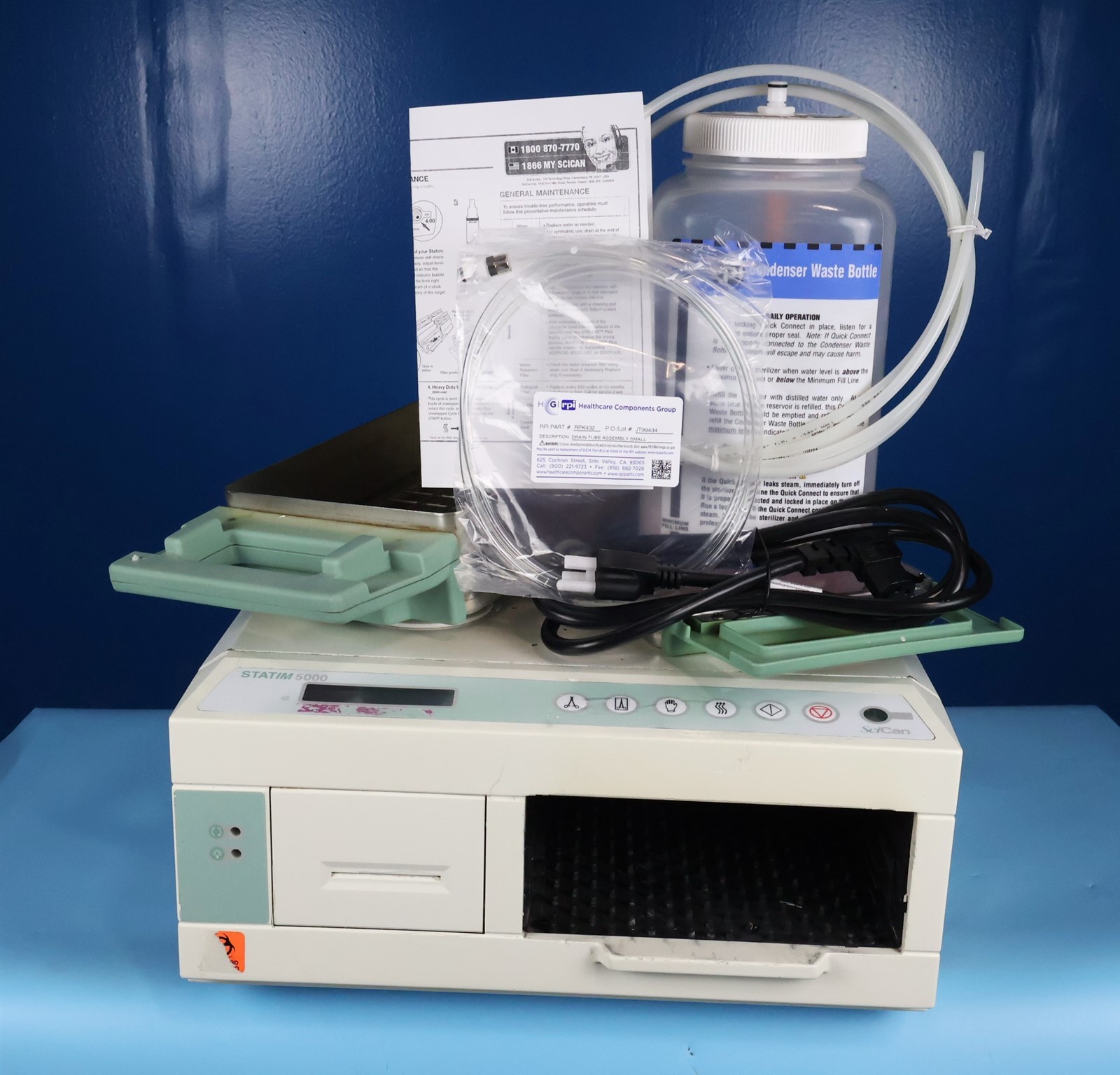 SciCan STATIM 5000 Dental Cassette Autoclave Instrument Sterilizer