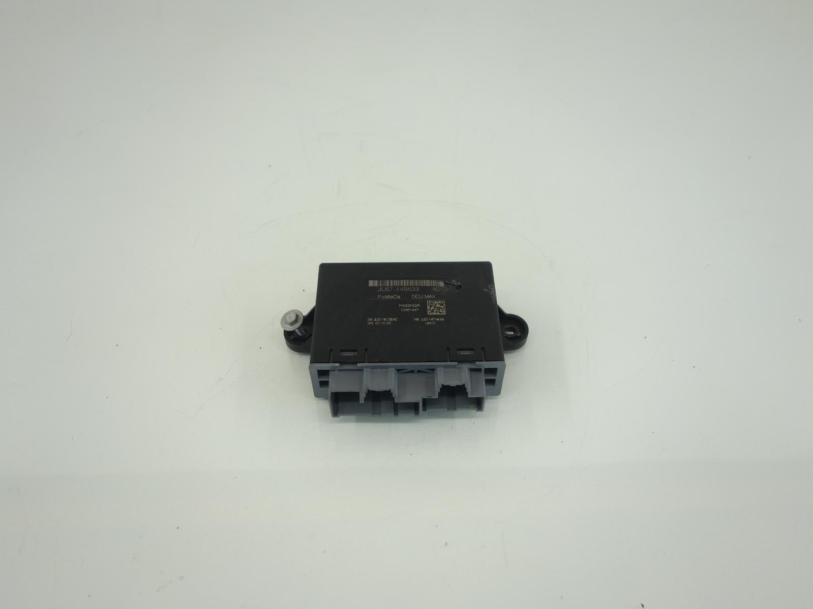 20 LINCOLN MKZ 2.0L Right Front Passenger Door Relay Control Module JU5T14B533AC