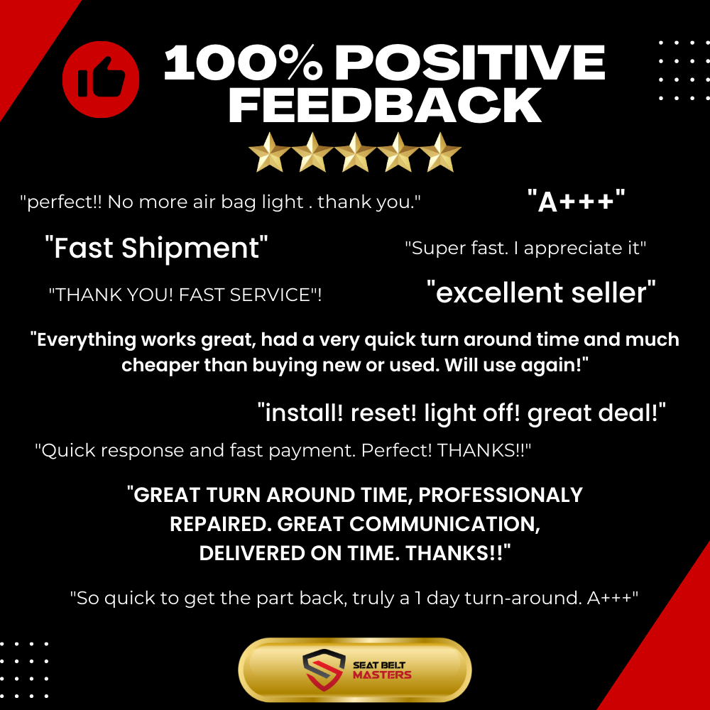 All FORD SRS Module Reset Crash Data Clear Service - 24HR TURNAROUND SRS Reset