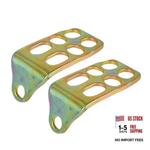 1 Pair 12mm Metal Motorcycle Rearsets Rear Set Footrest Footpeg Foot Rest Peg